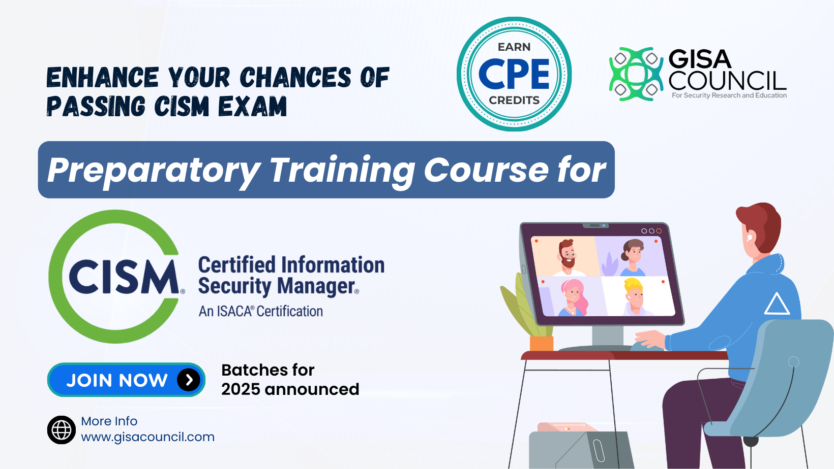 CISM® Exam Preparation Training | GISA Council
